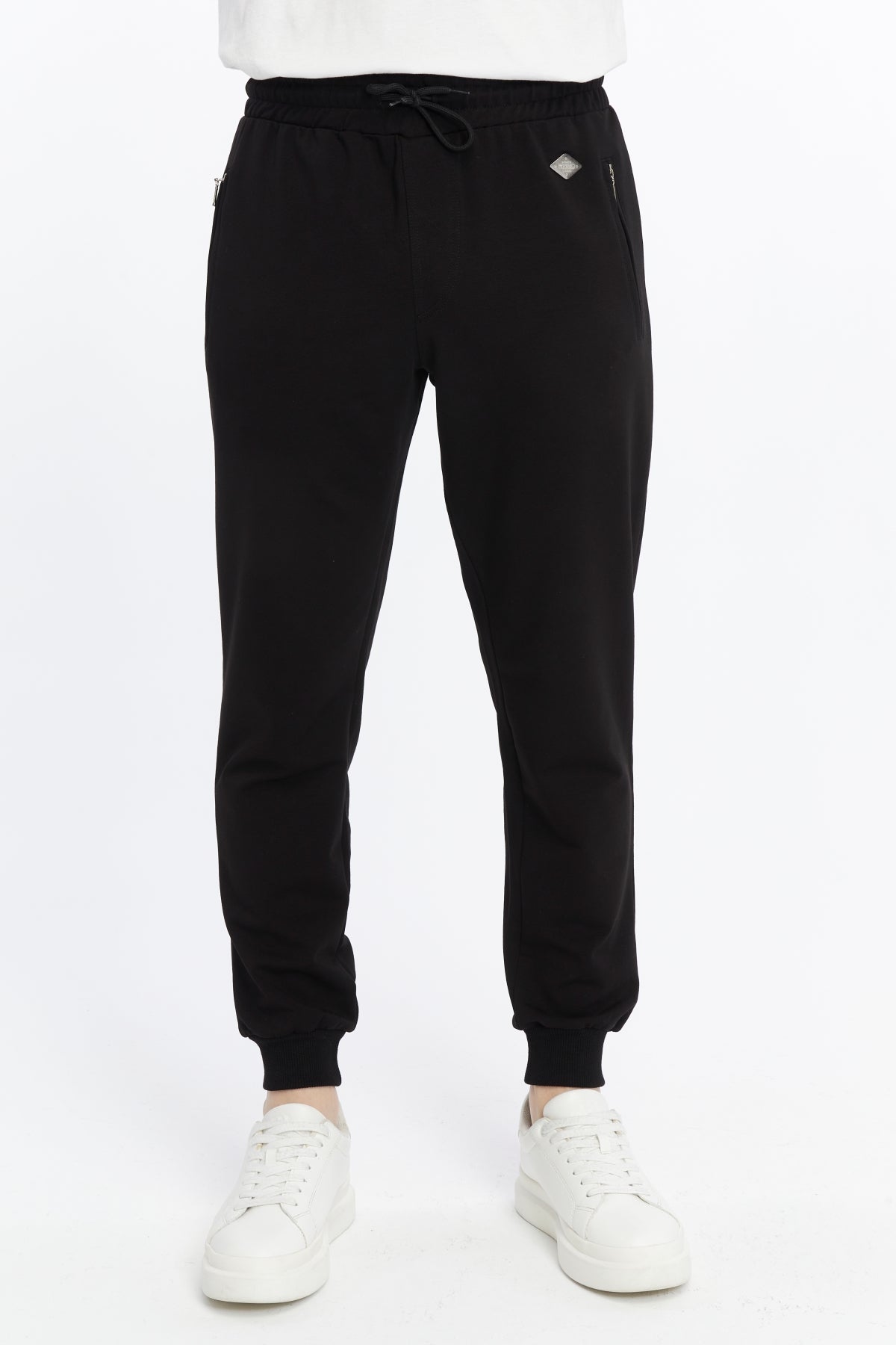 Erkek Yüksek Bel Ön Arka Cepli Eşofman Altı-p782