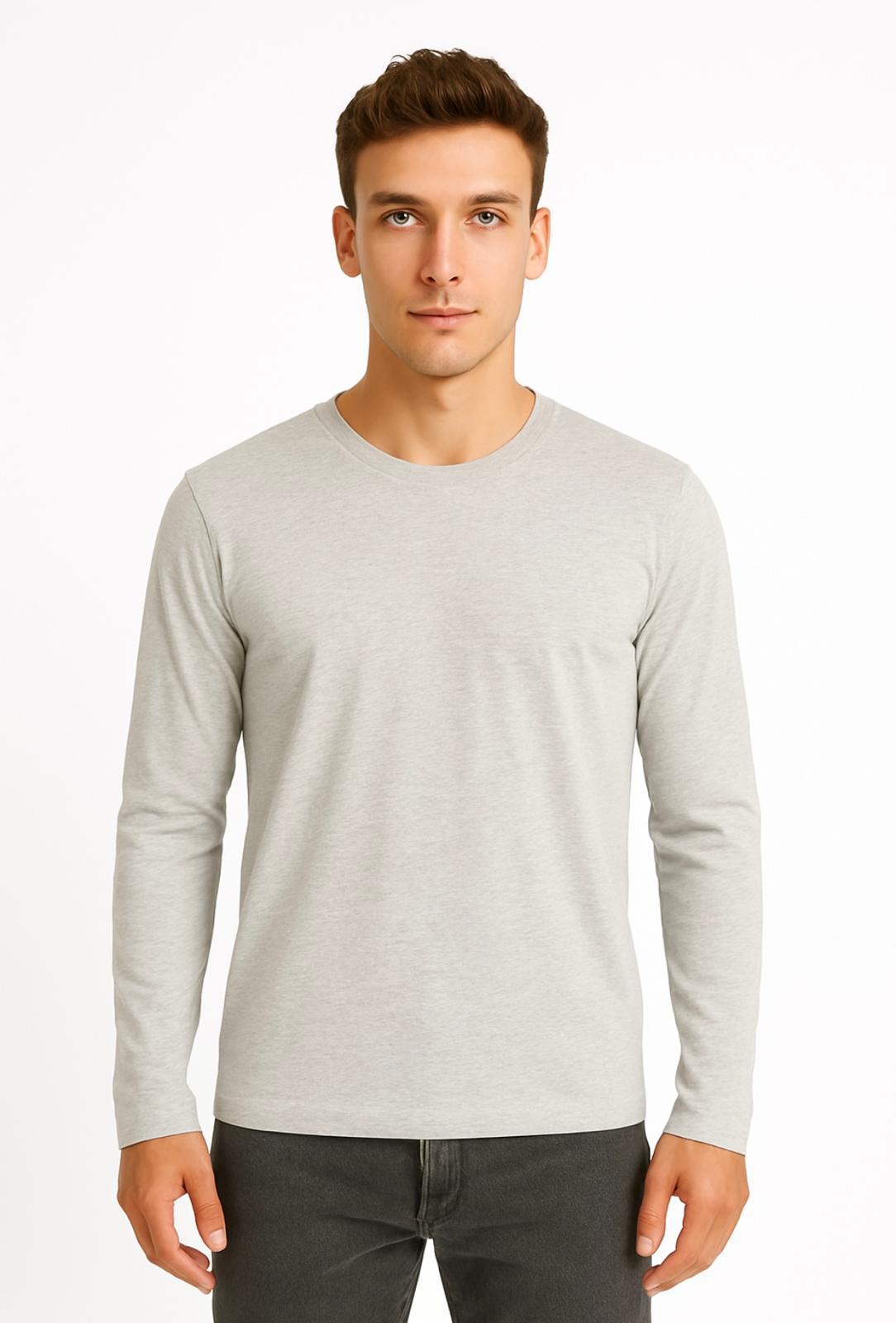 Erkek Uzun Kollu Süprem T-shirt-D2275