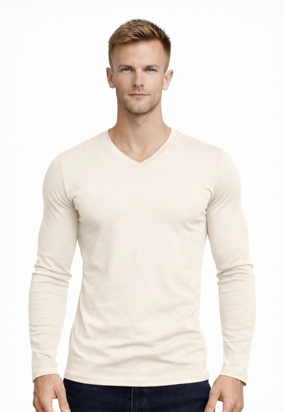 Erkek Uzun Kollu T-shirt-D236