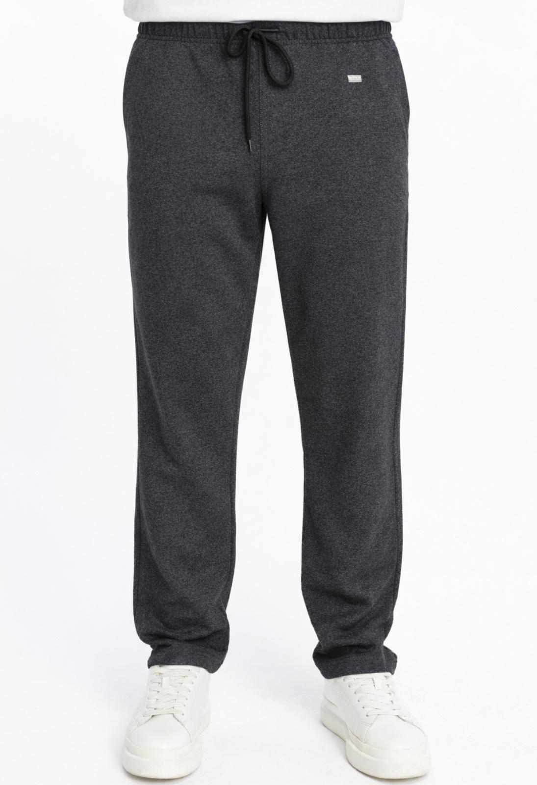 Erkek 2 İplik Cepli Düz Paça Arka Cepli Eşofman Alt-P490