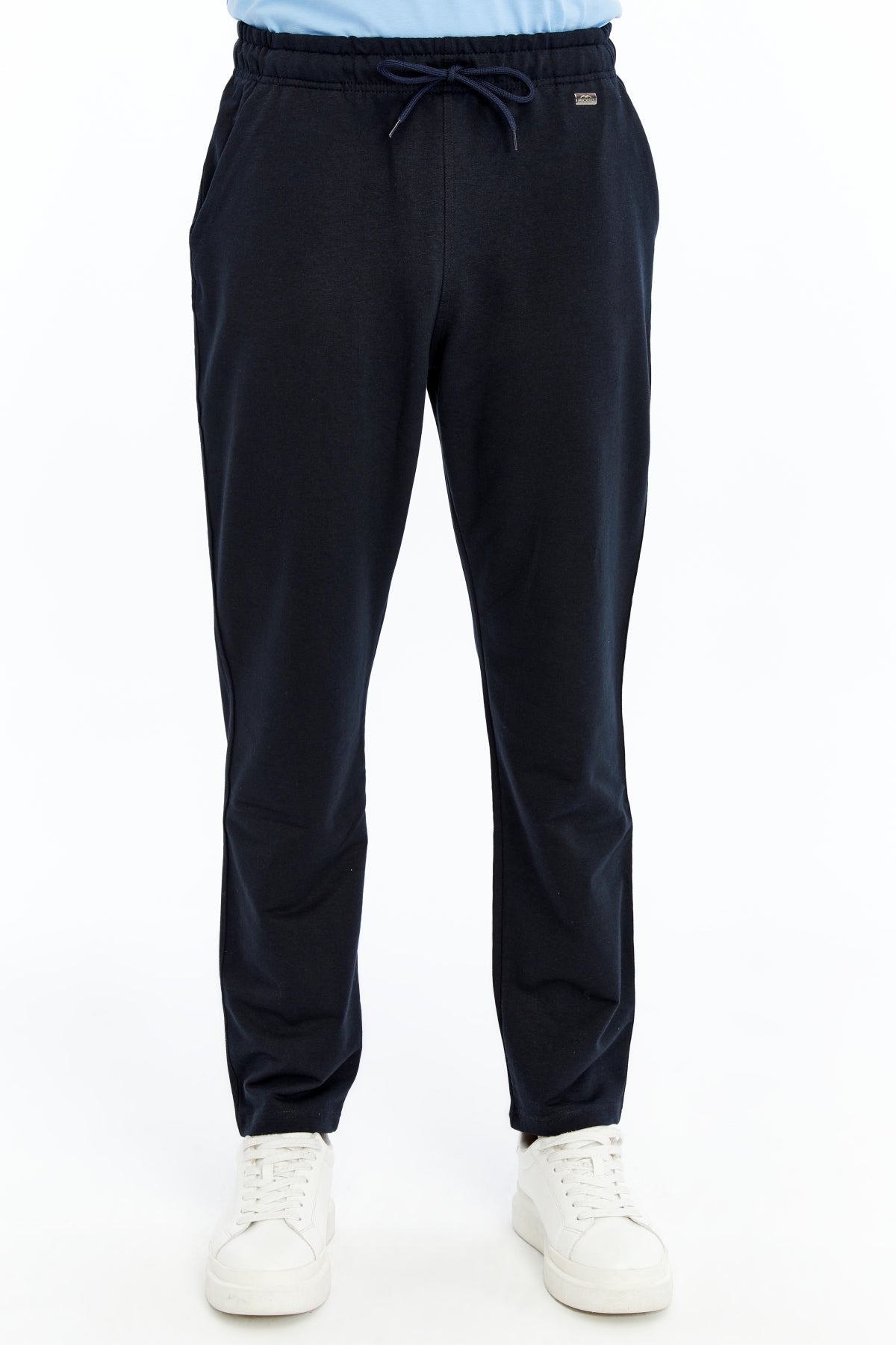 Erkek 2 İplik Cepli Düz Paça Arka Cepli Eşofman Alt-P490