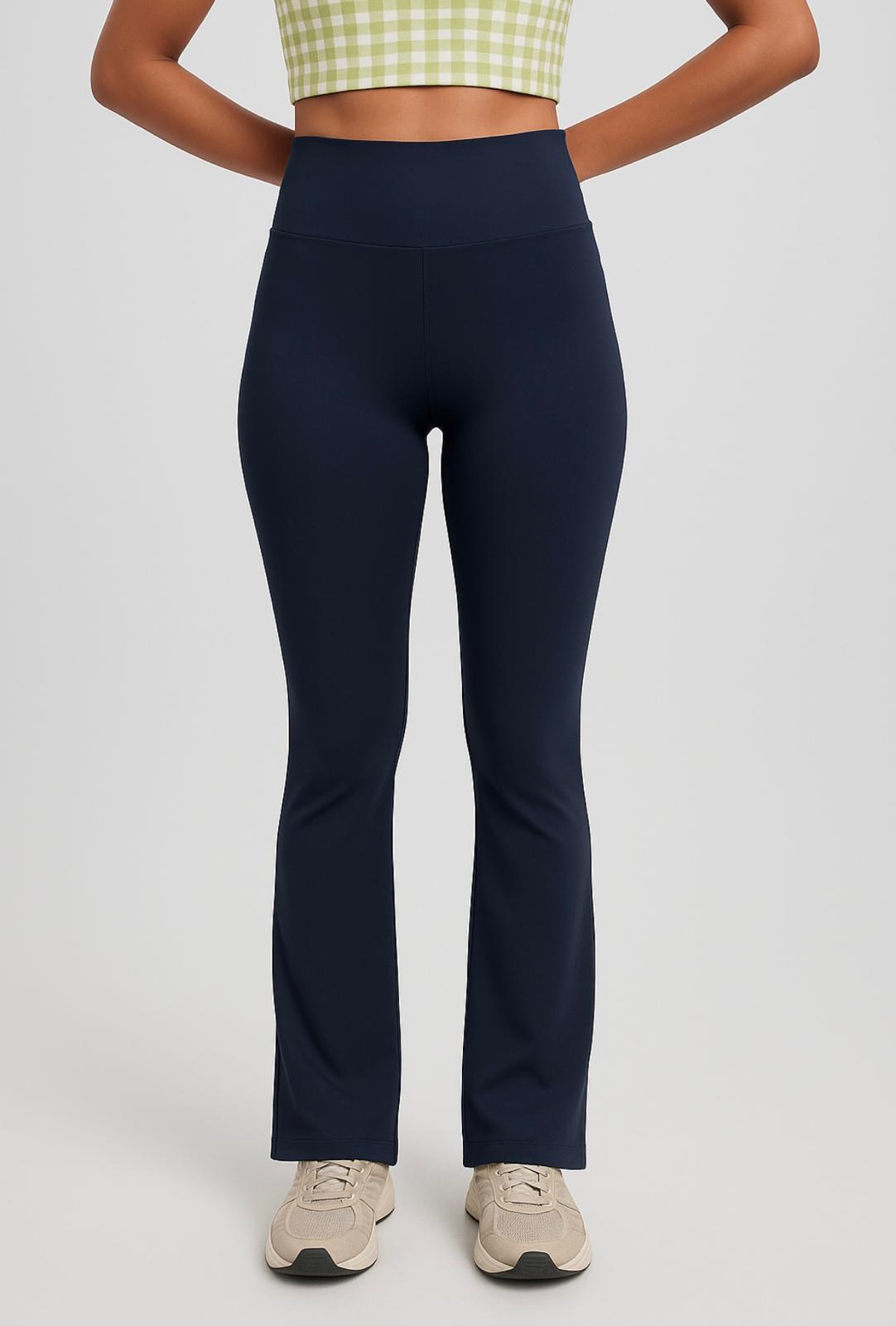 Kadın İspanyol Paça Spor Yoga Tayt-P2235