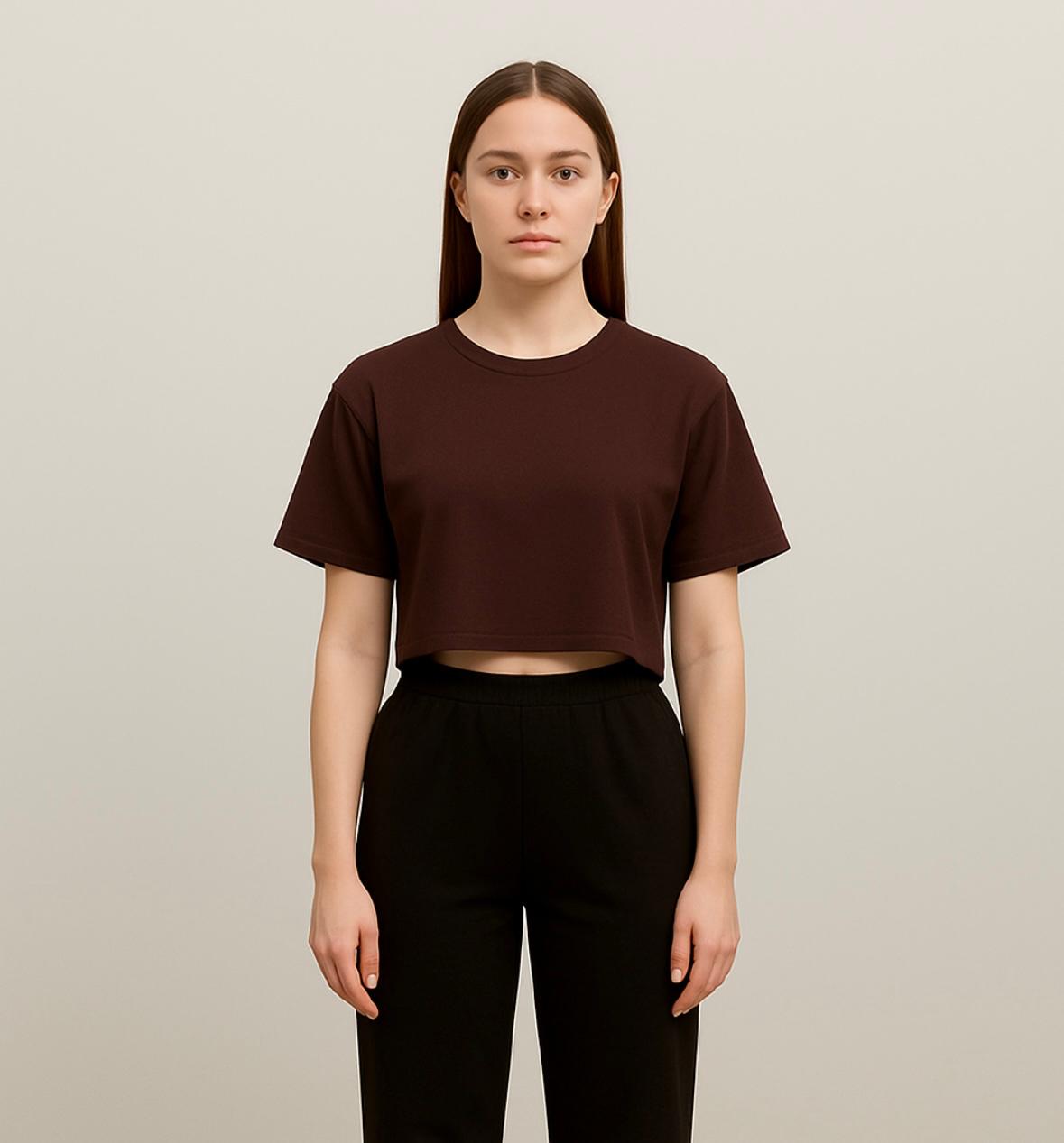 Kadın Kısa Kollu Oversize T-shirt-d814