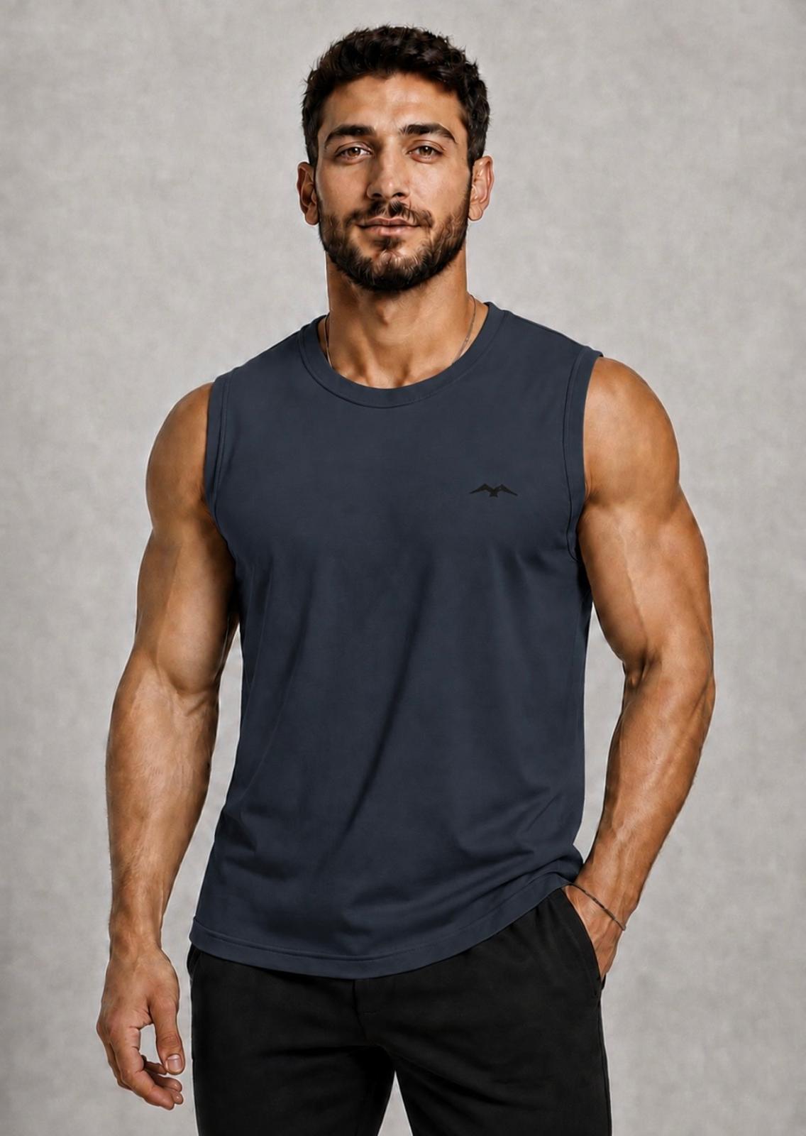 Erkek Askılı T-shirt-d690