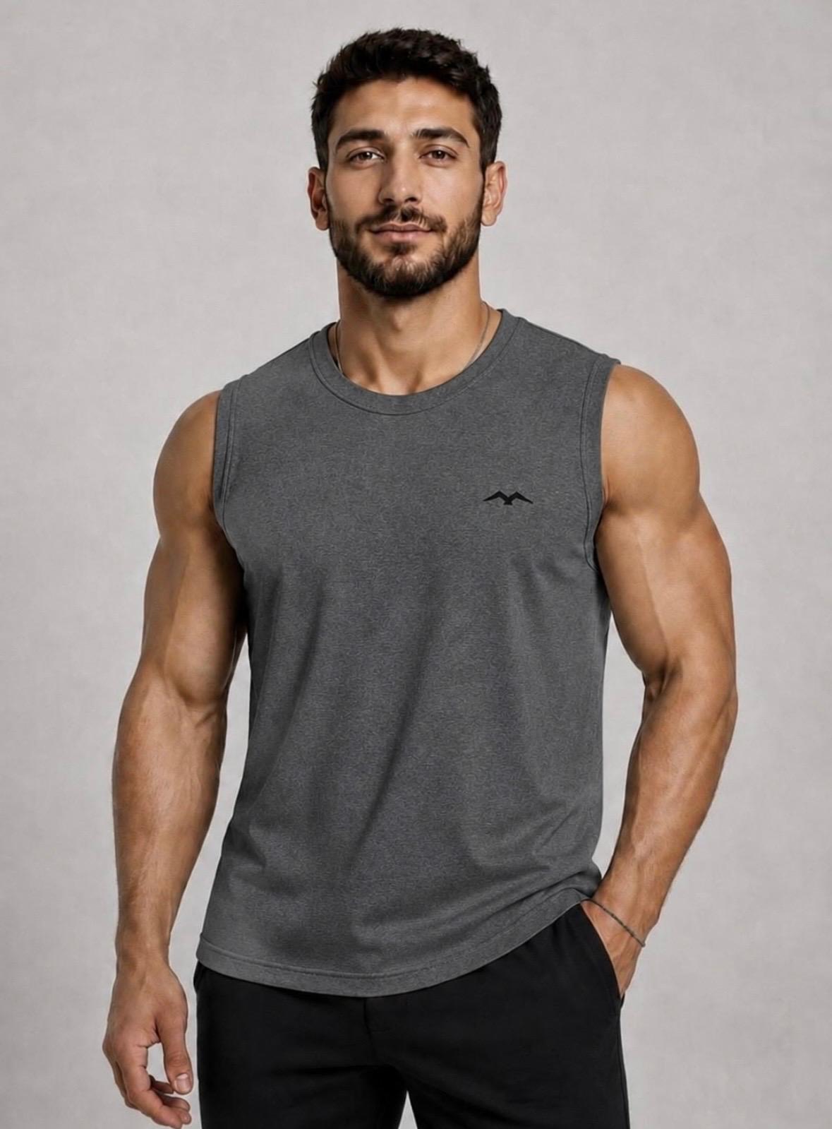 Erkek Askılı T-shirt-d690