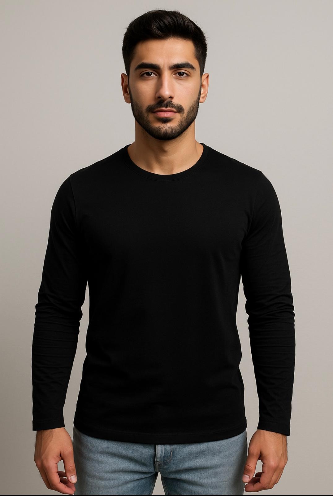 Erkek Uzun Kollu T-shirt-D240