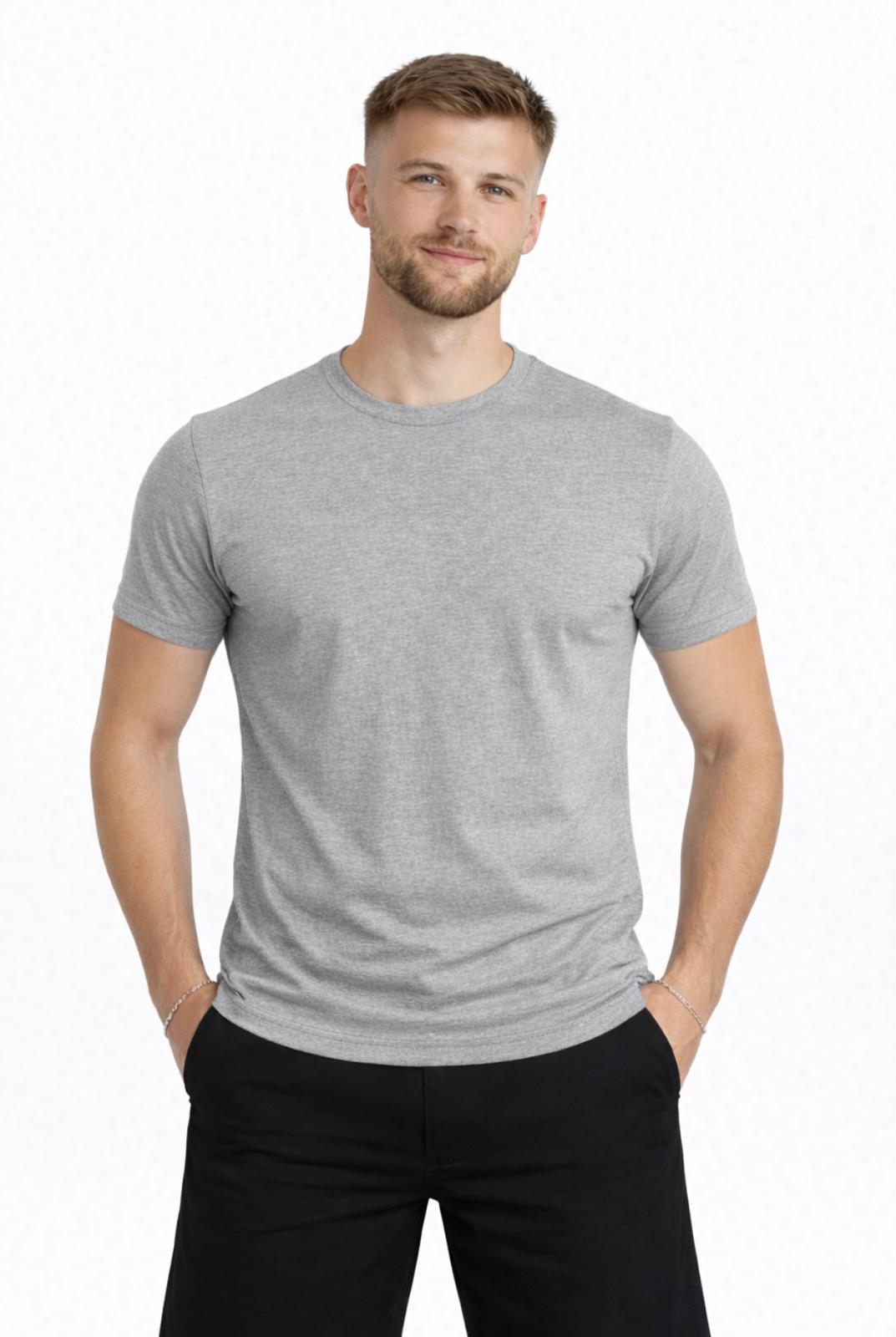 Erkek Kısa Kollu T-shirt-d405