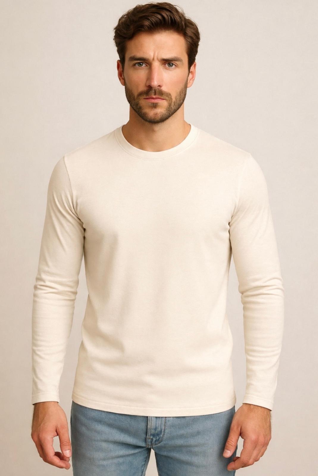 Erkek Uzun Kollu T-shirt-D240