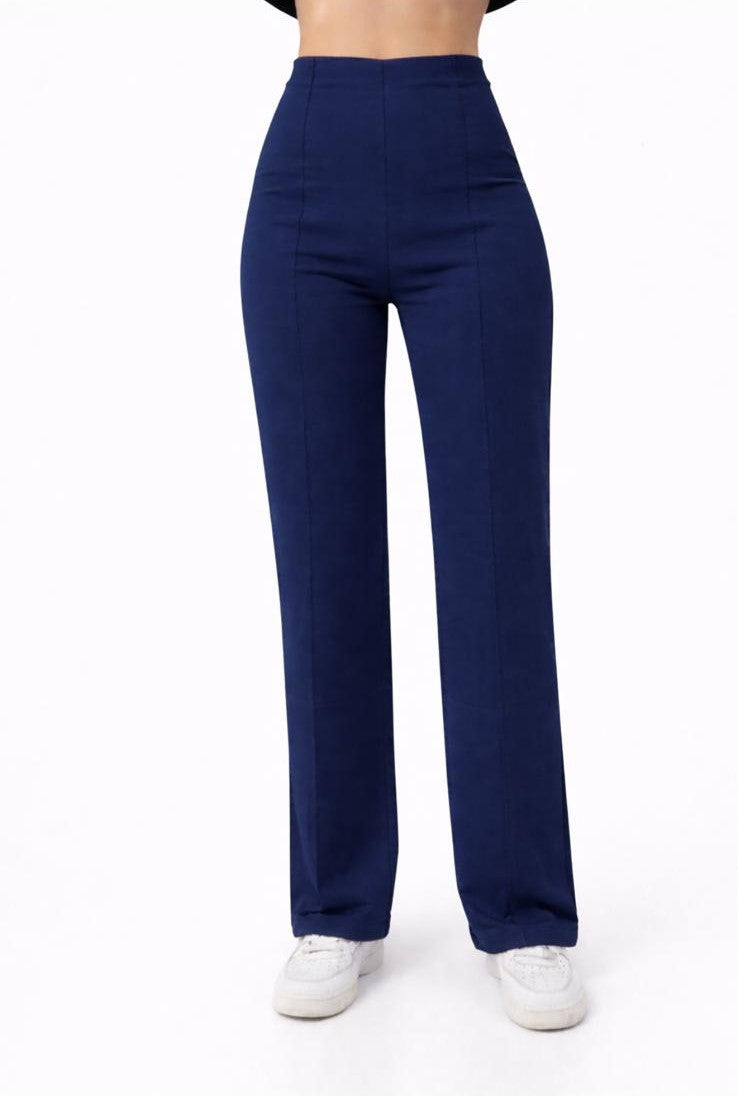 Kadın 2 İplik Yüksek bel Eşofman Pantolon-P2249