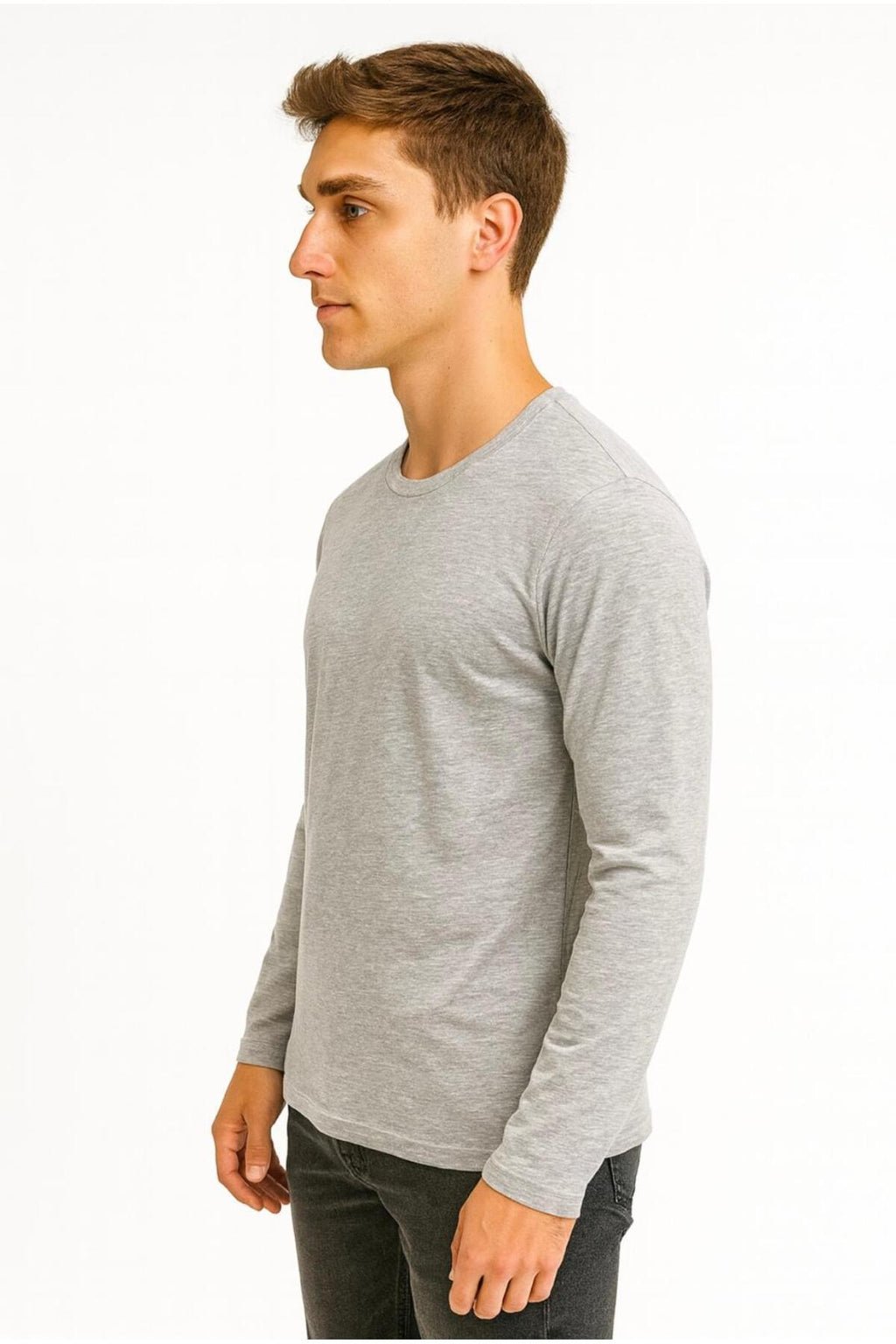 Erkek Uzun Kollu Süprem T-shirt-D2275