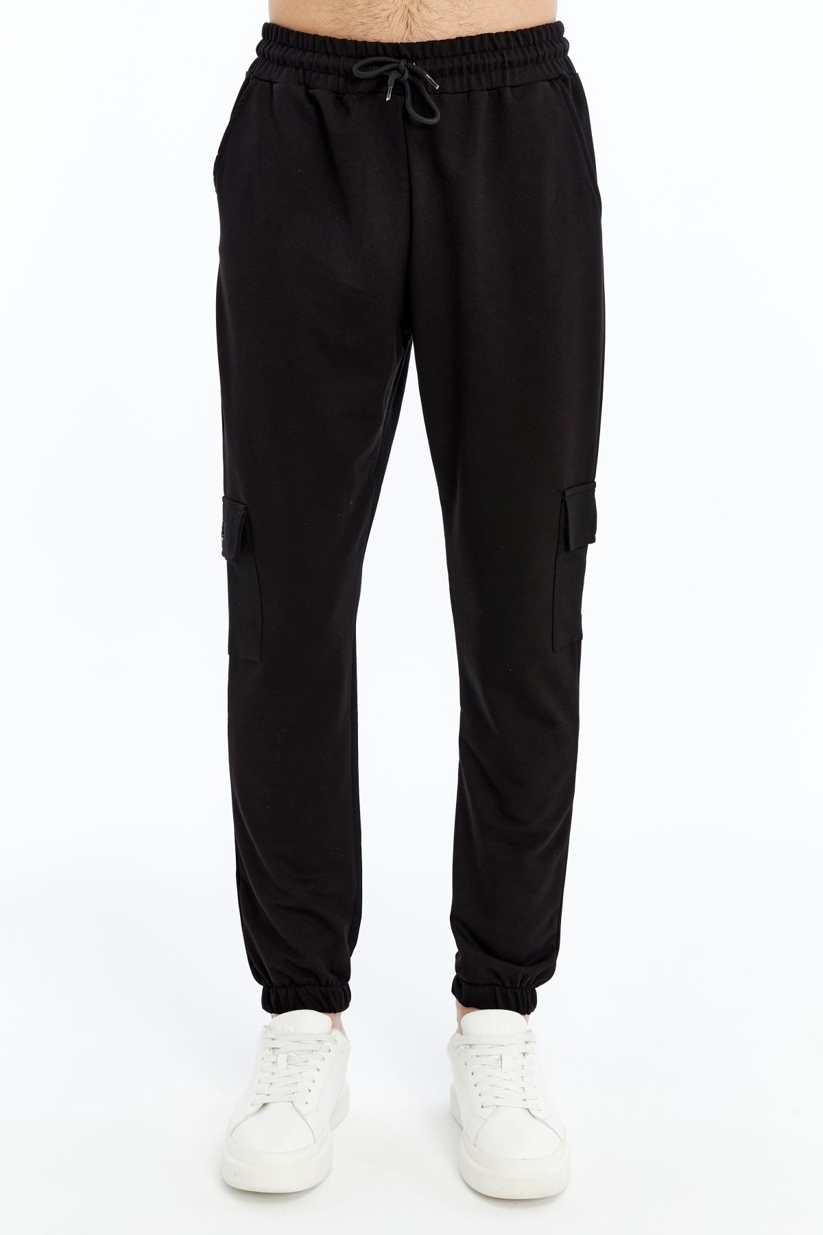 Erkek Kapaklı Cepli Jogger Eşofman Altı-p2142