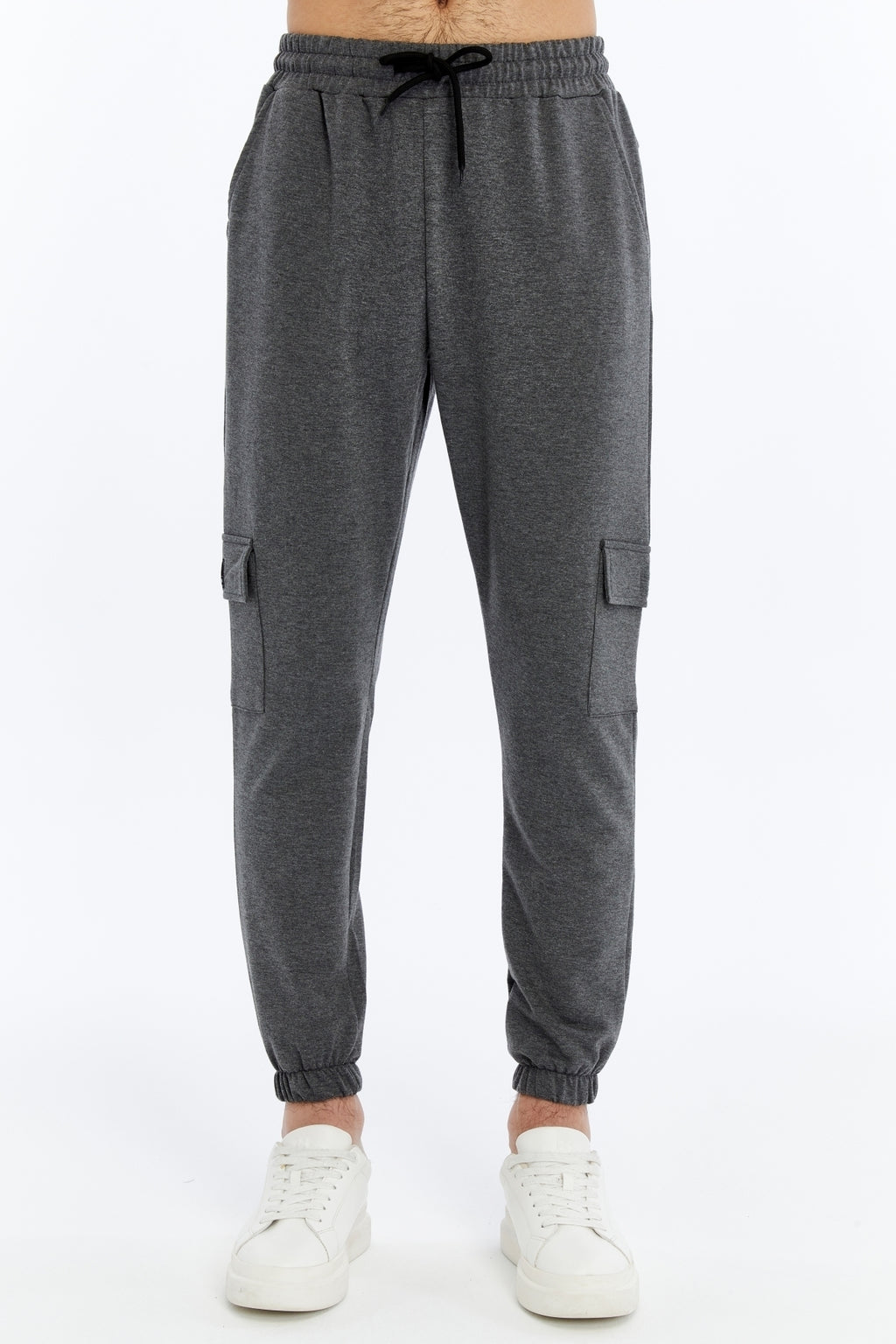 Erkek Kapaklı Cepli Jogger Eşofman Altı-p2142