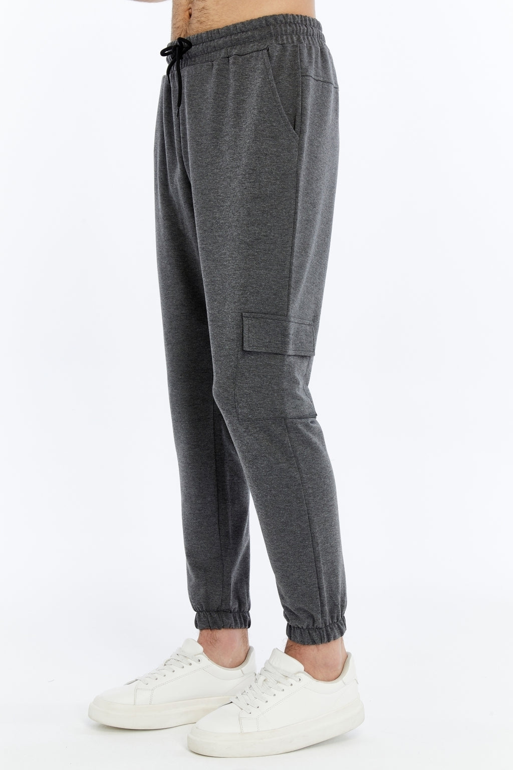 Erkek Kapaklı Cepli Jogger Eşofman Altı-p2142