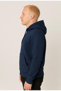Erkek 3 İplik şardonlu Kapüşonlu Sweatshirt-W1108