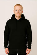 Erkek 3 İplik şardonlu Kapüşonlu Sweatshirt-W1108