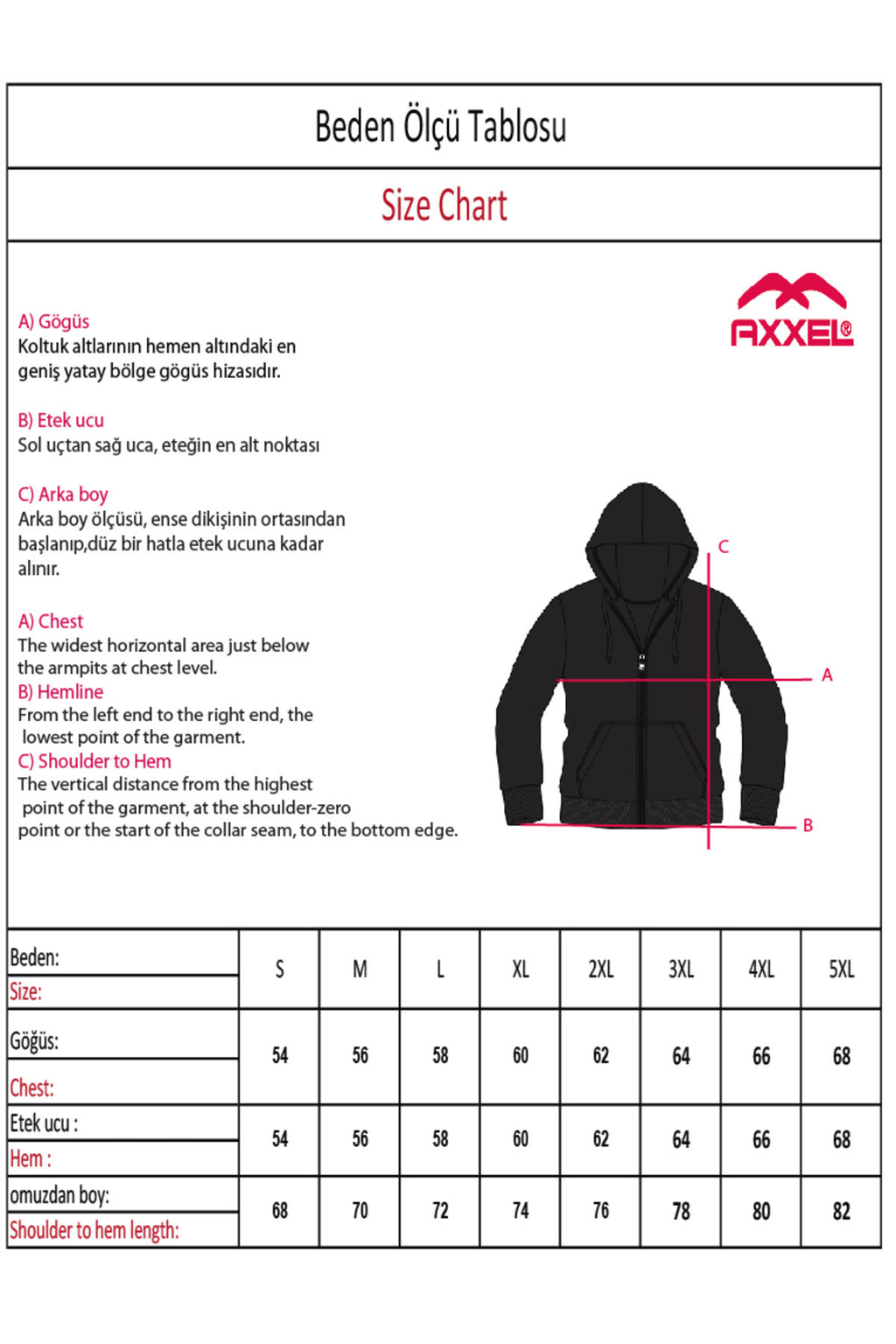Erkek Fermuarlı Kapüşonlu Sweatshirt 3 İplik Şardonlu-W590