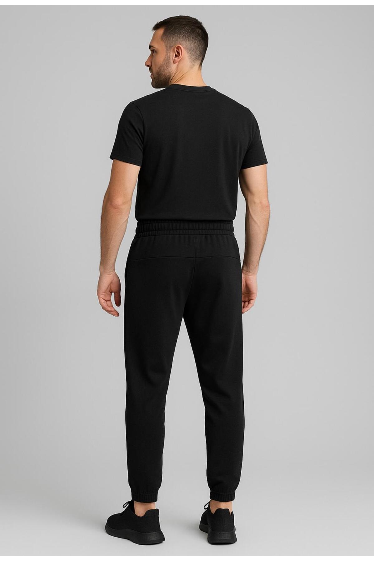 Erkek Fermuar cepli Jogger Eşofman Altı-P2104