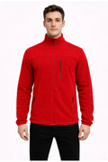 Erkek Polar Fermuarlı Hakim Yaka Sweatshirt-W1141