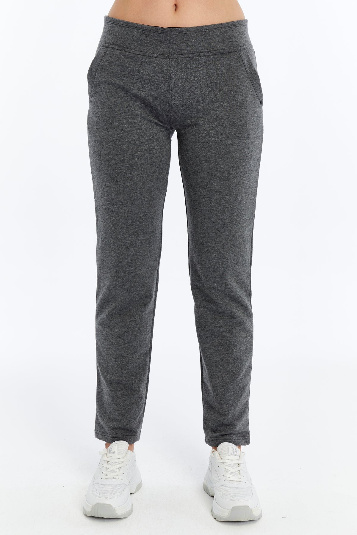 Kadın Eşofman Altı Cepli Kemer Içi Garnili-p493