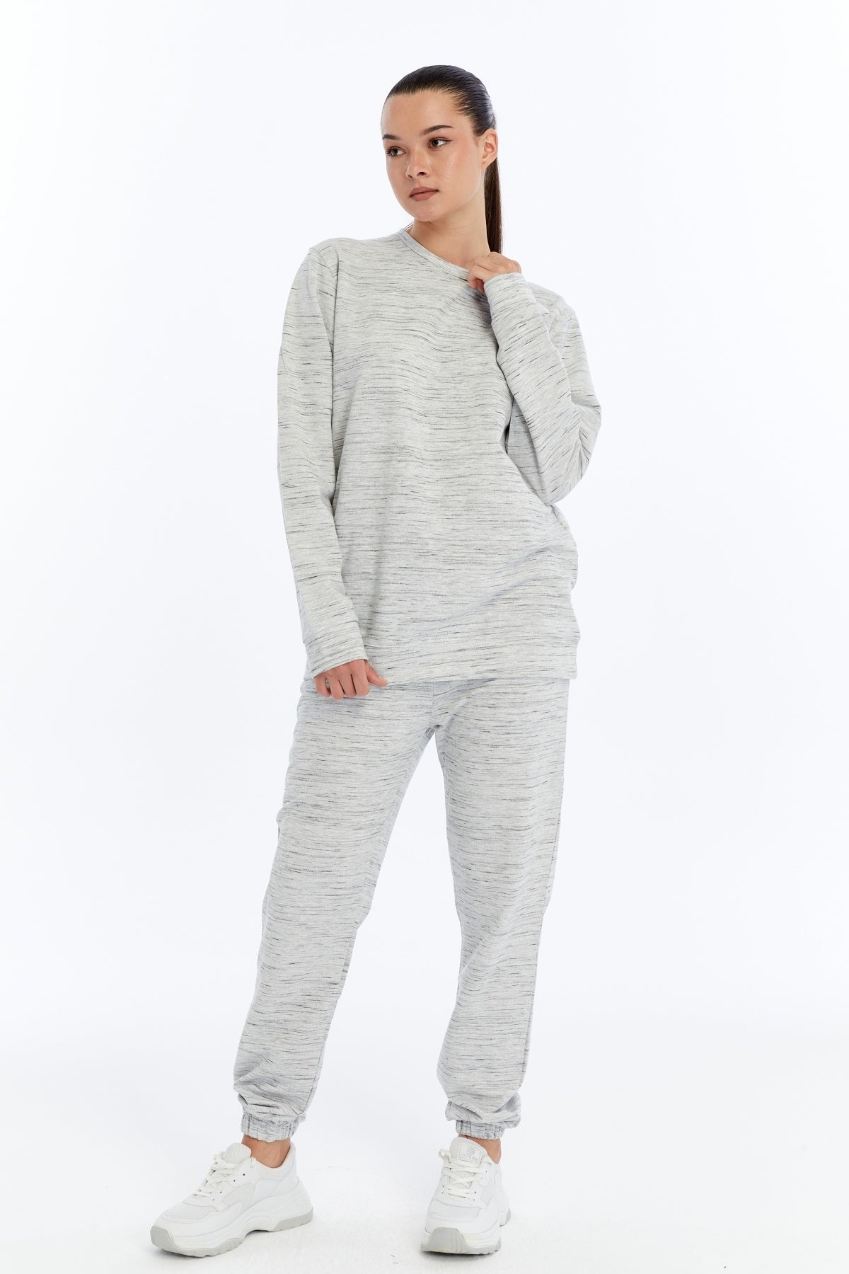 Kadın Eşofman Takım Oversize W1083-T1