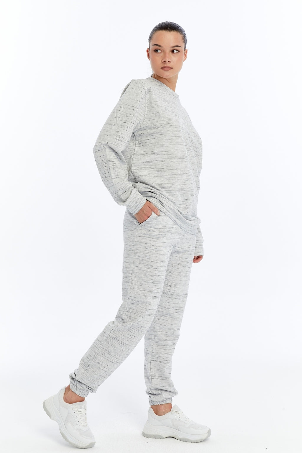 Kadın Eşofman Takım Oversize W1083-T1