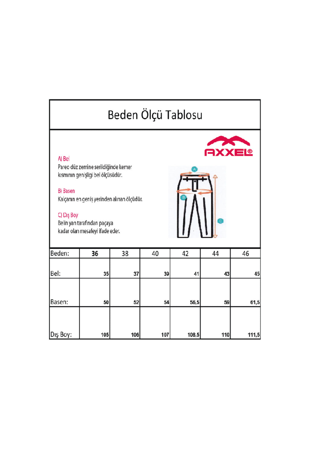 Kadın Pantolon Pareo-P2240