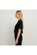 Kadın Kısa Kollu Oversize T-shirt-d814