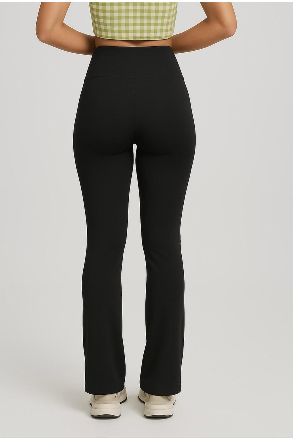 Kadın İspanyol Paça Spor Yoga Tayt-P2235