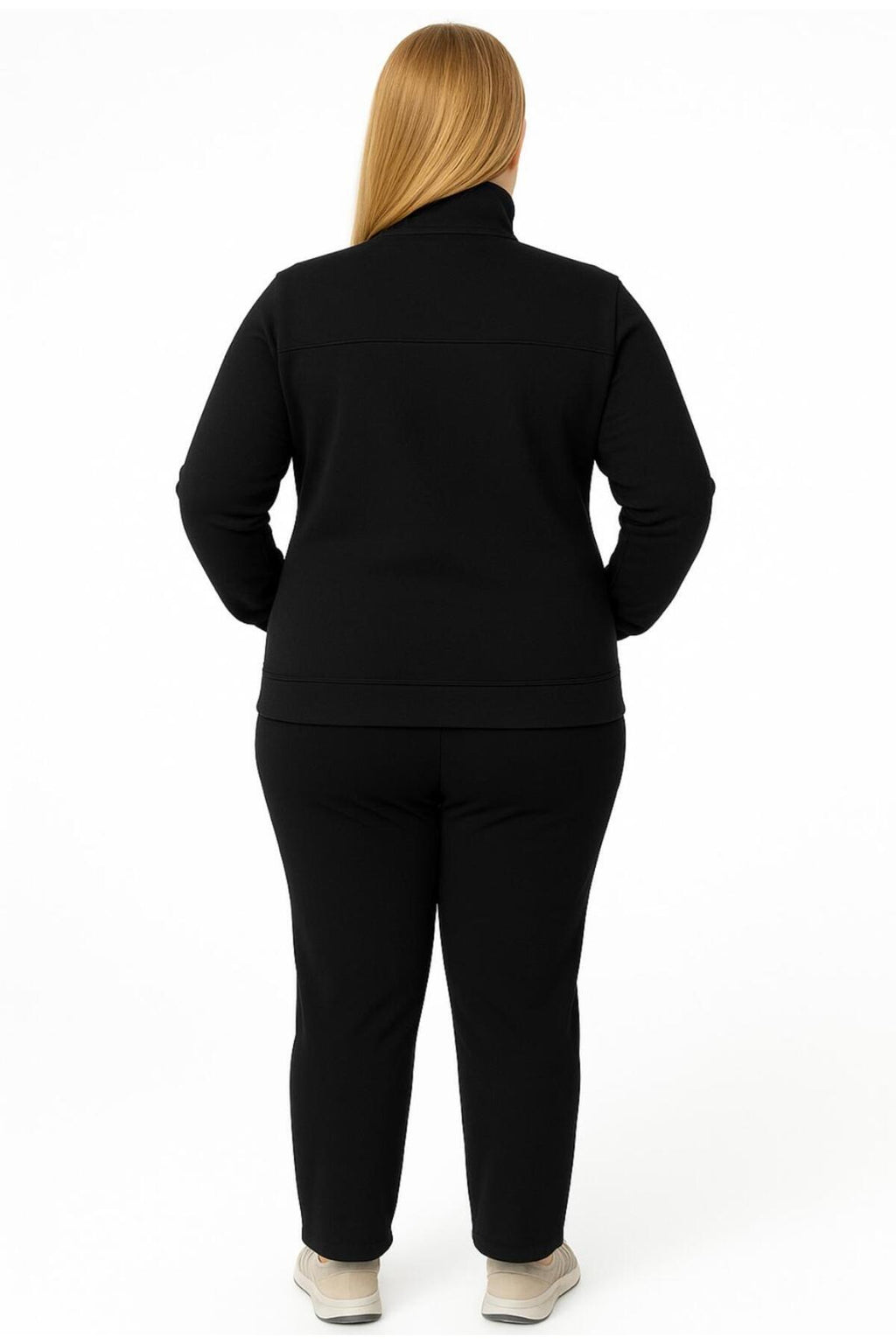 Kadın Büyük Beden 2 İplik Eşofman Takımı-T-1014