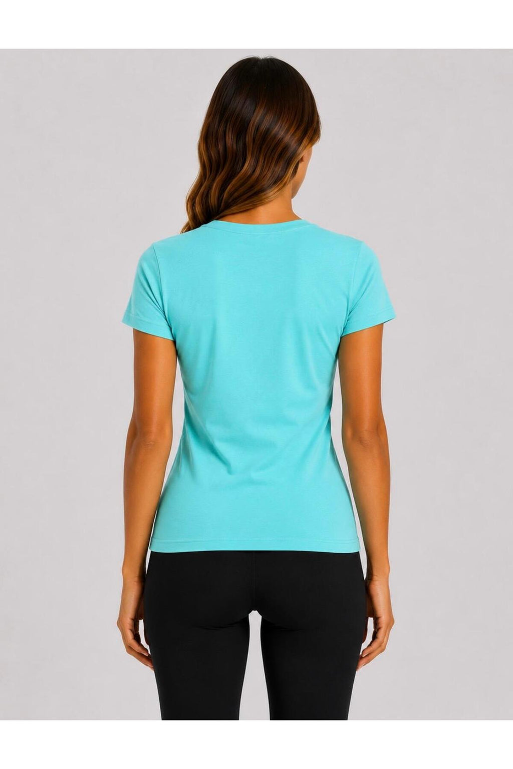 Kadın Likralı Süprem Slim Fit T-shirt-D232
