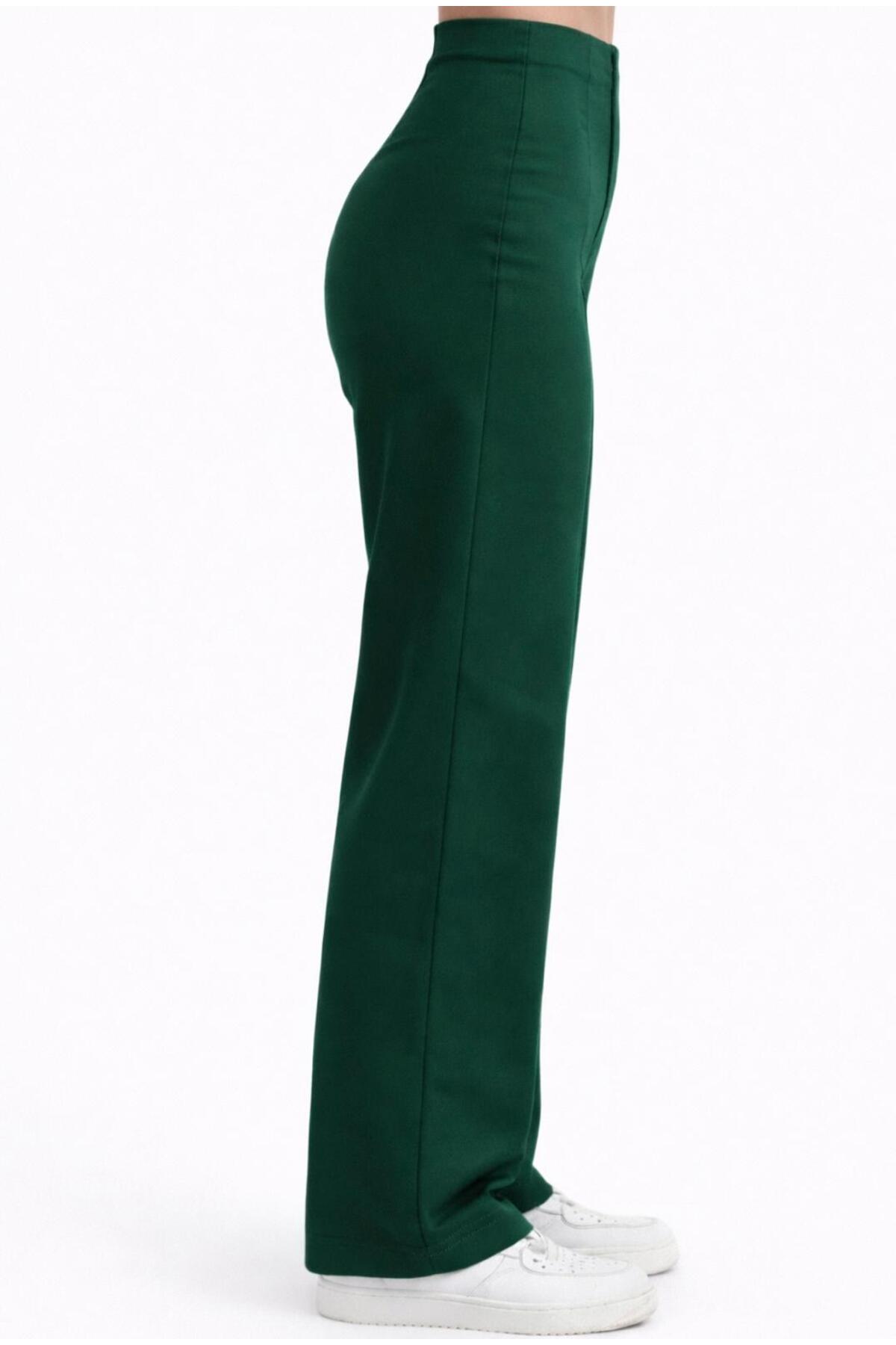 Kadın 2 İplik Yüksek bel Eşofman Pantolon-P2249