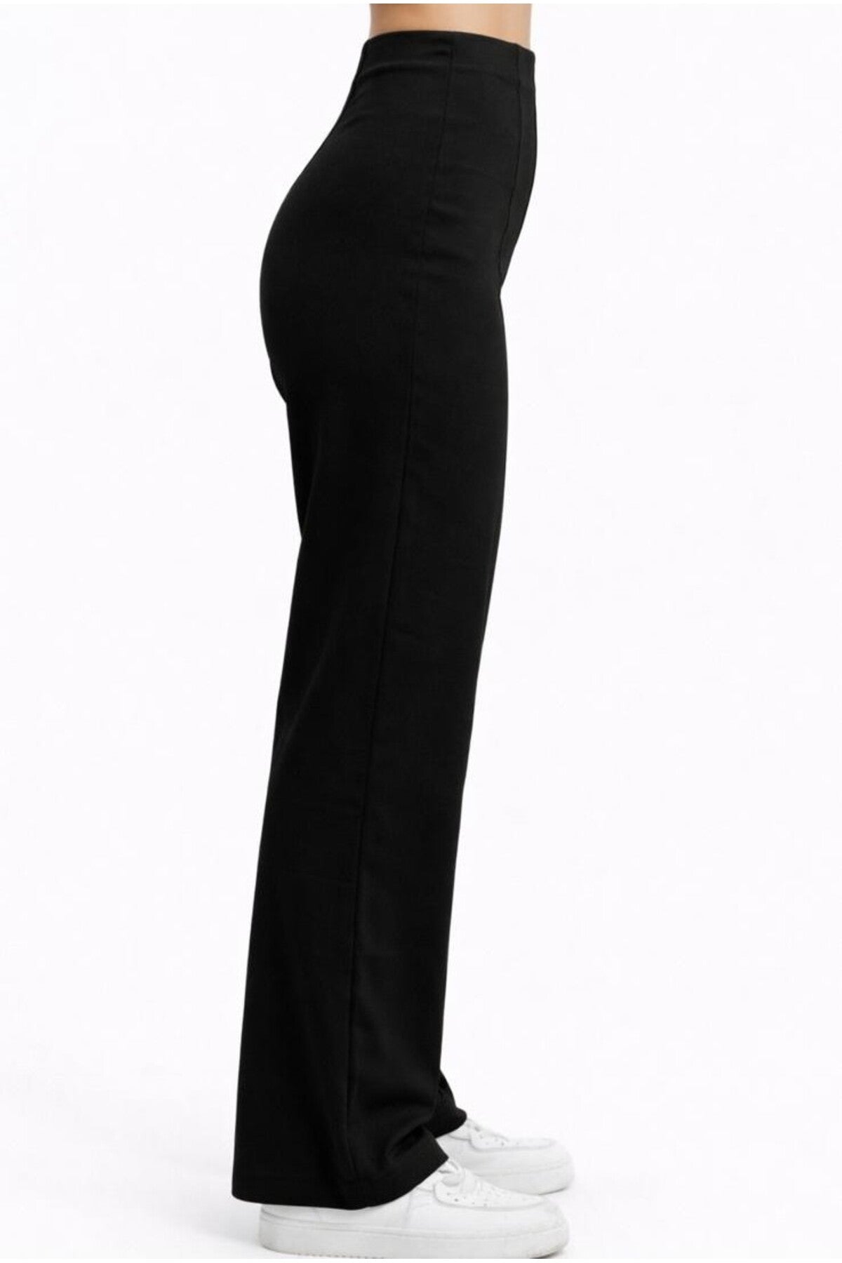 Kadın 2 İplik Yüksek bel Eşofman Pantolon-P2249