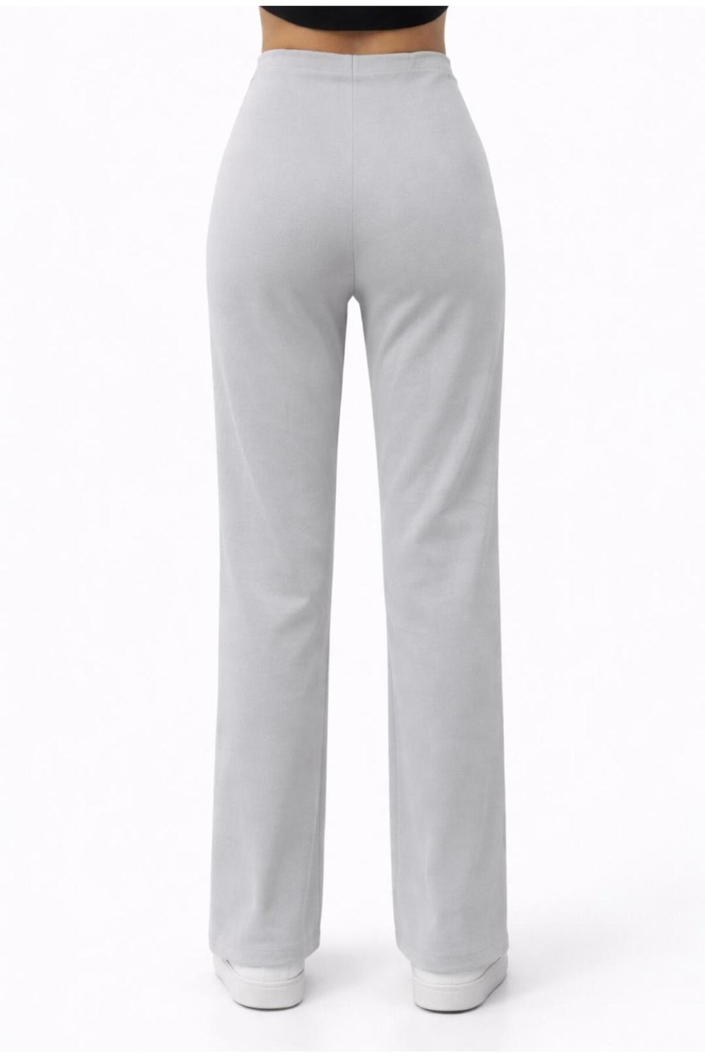 Kadın 2 İplik Yüksek bel Eşofman Pantolon-P2249