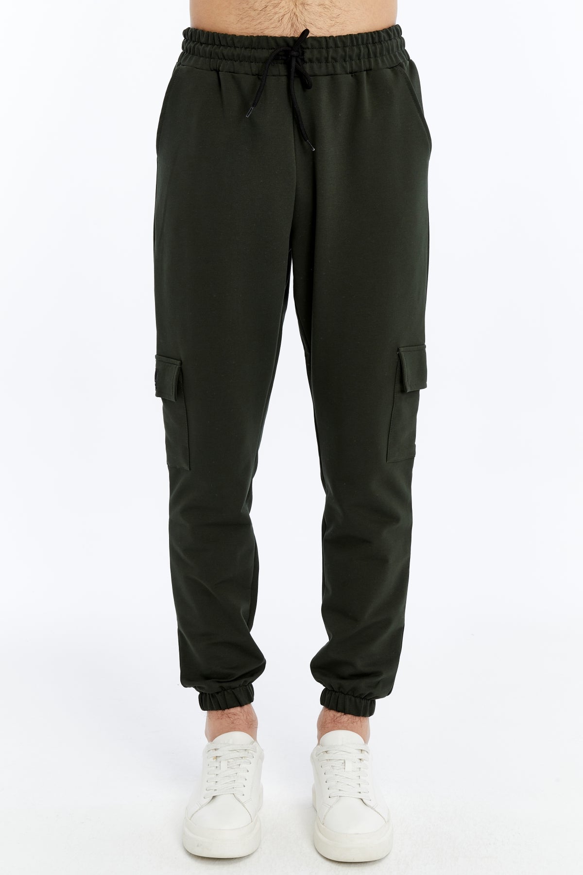 Erkek Kapaklı Cepli Jogger Eşofman Altı-p2142